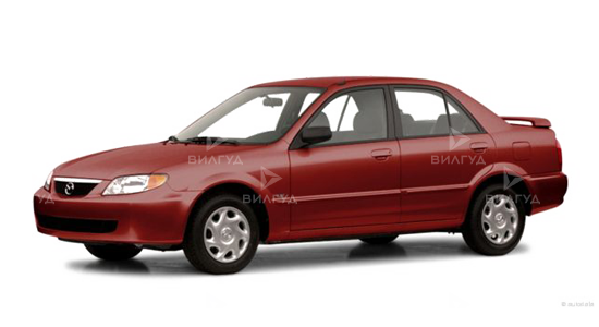 Замена масла в переднем и заднем дифференциале Mazda Protege в Волгограде