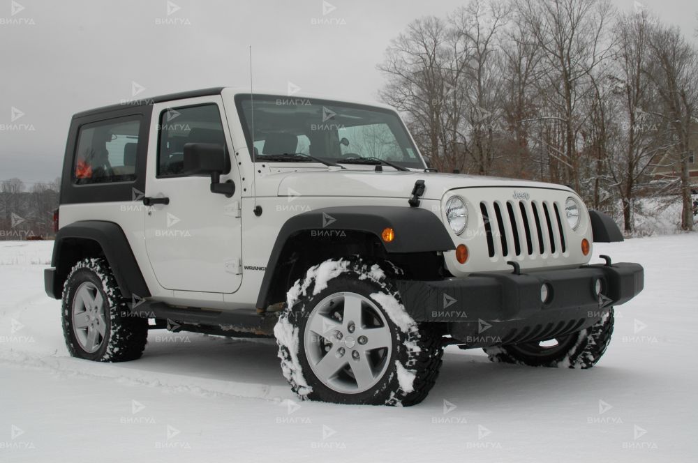 Диагностика бензинового двигателя Jeep Wrangler в Волгограде