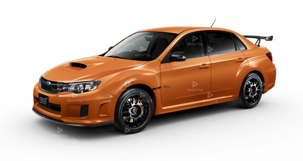 Замена ламп подсветки номера Subaru WRX в Волгограде